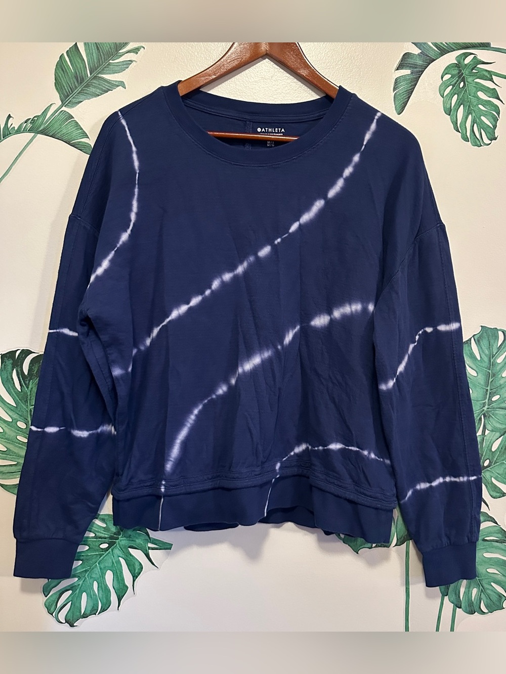 Athleta Deep Navy Crew Pullover